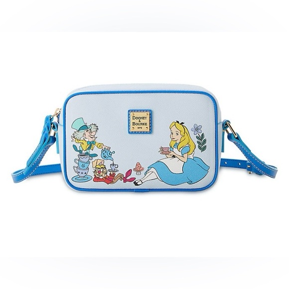 Dooney & Bourke Handbags - DISNEY ALICE IN WONDERLAND DOONEY & BOURKE CROSSBODY CAMERA BAG 2024 NWT